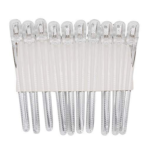 10pcs Duck Bill Hair Clips - Non-Slip Salon Hair Styling Clips for Sectioning & Cutting - Professional Duckbill Hair Clamps for Home & Salon Use - Perfect for Hairdressing, Braiding & DIY Styling