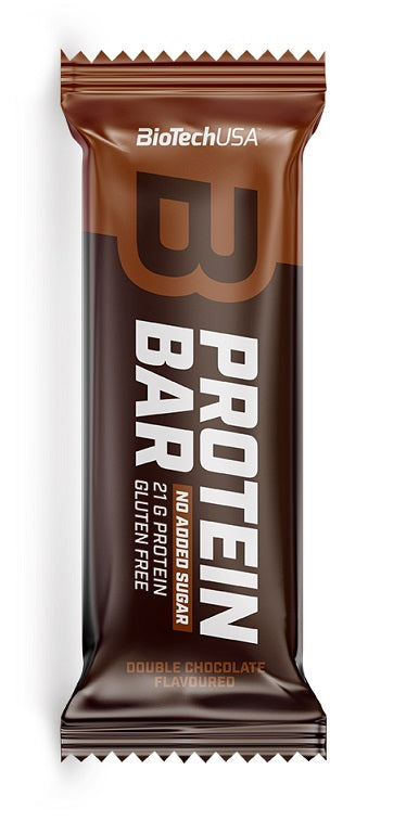 BioTechUSA Protein Bar - Double Chocolate Flavor, 16 Pack (70g Each) | High Protein Snack for Workout Recovery, Energy Boost & On-the-Go Nutrition