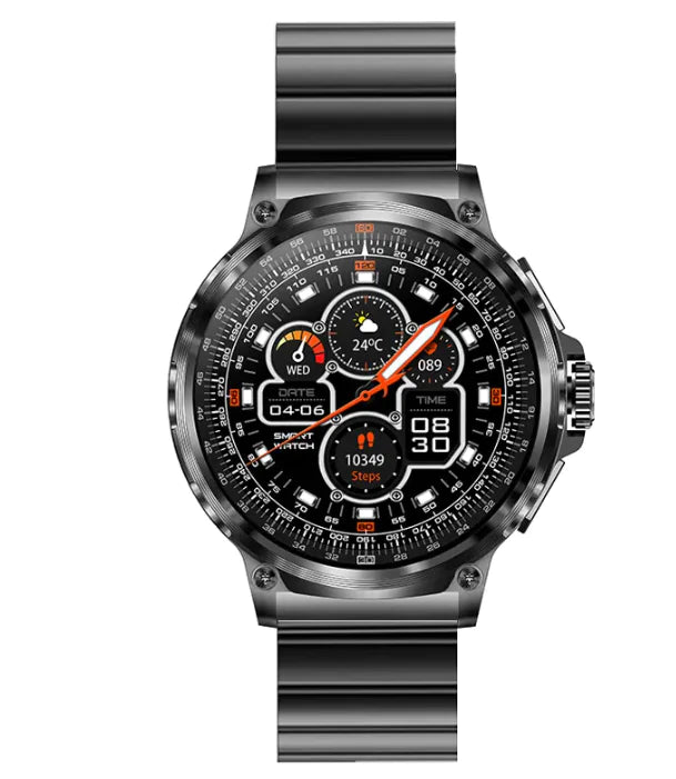 Bluetooth Multi-Sport Smartwatch with Heart Rate & SpO2 Monitoring - Fitness Tracker for Running, Cycling & Swimming - Perfect for Athletes & Outdoor Enthusiasts