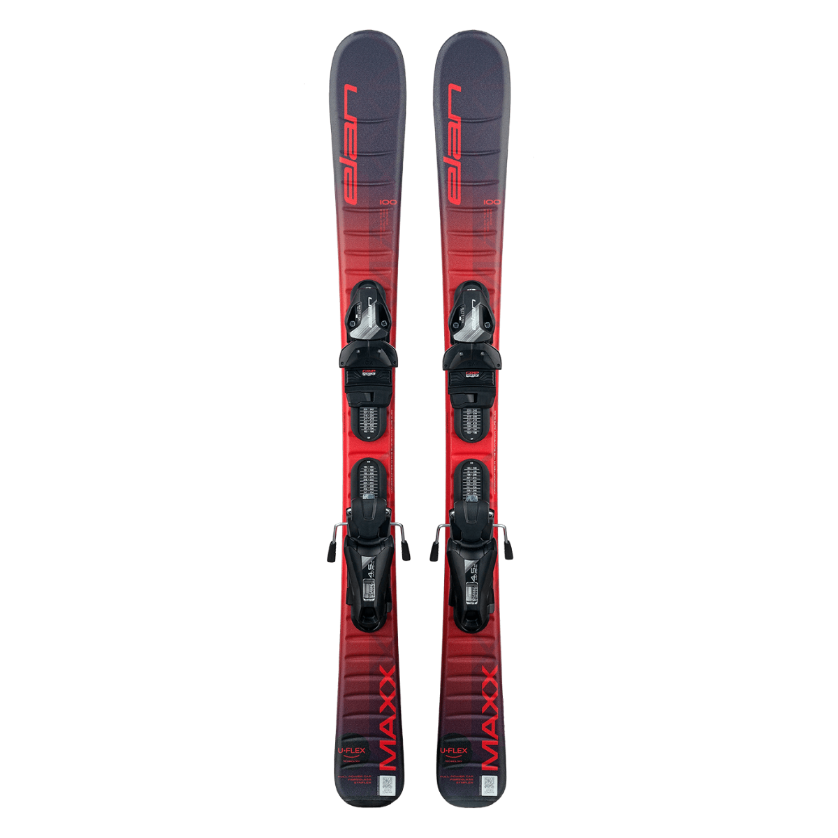 Elan MAXX Junior Ski with EL 4.5 DB929222 Bindings 2025 - Perfect for Kids' Skiing Lessons & Mountain Adventures