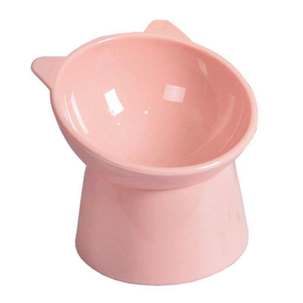 45 Degree Slanted Elevated Pet Bowls - Anti-Tip Dog & Cat Feeder with Stand - Ergonomic Raised Posture for Easy Eating & Drinking - Perfect for Small, Medium & Large Pets at Home or Travel