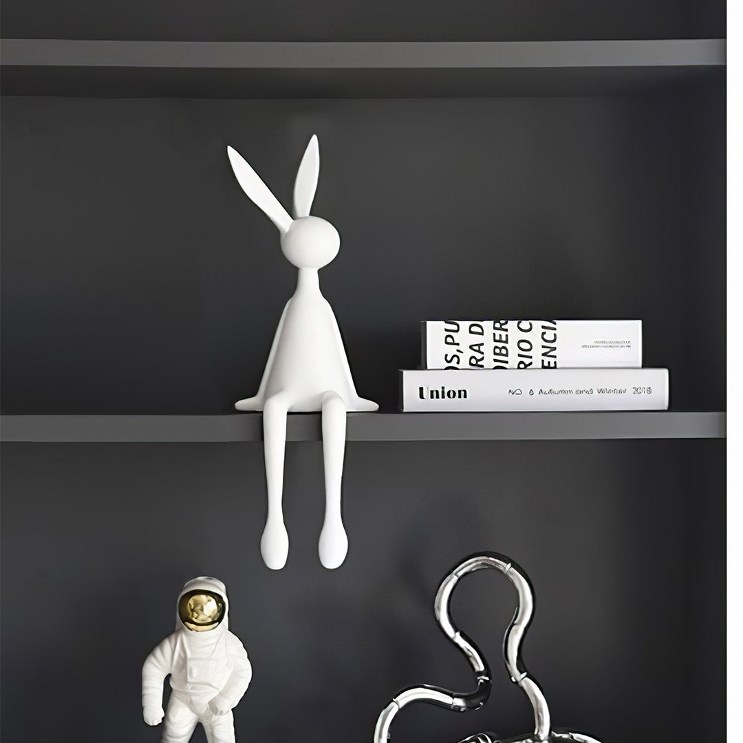 Premium HD 06 Rabbit Ornaments - Handcrafted Home Decor for Easter, Christmas & Year-Round Display - Perfect for Mantel, Table Centerpiece, and Gift Giving