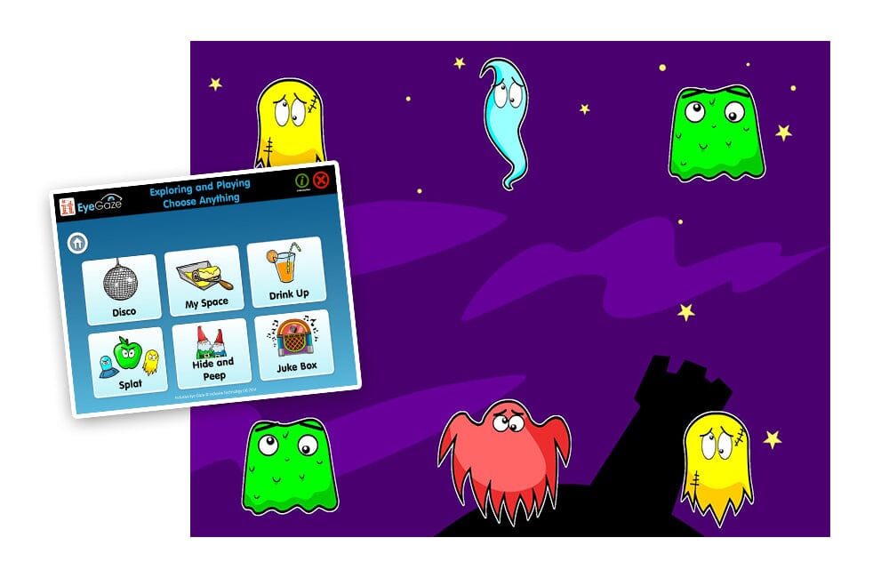 Inclusive Eye Gaze Learning Curve - Assistive Communication Device for Special Needs | Classroom & Therapy Use