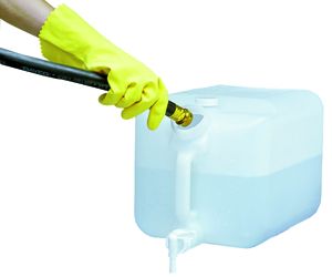 EZ Fill® 5 Gallon Plastic Containers with Secure Lids - Durable Storage Buckets for Home, Garden, and Industrial Use - Perfect for Paint, Chemicals, and Bulk Food Storage