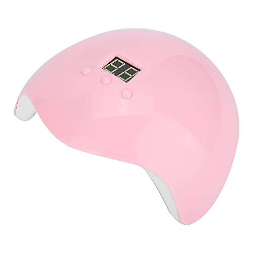 Professional LED Nail Lamp Dryer - 12W UV/LED Light with Intelligent Sensor & Display Screen for Gel Polish Curing - Fast Drying Nail Art Machine with USB Cable - Perfect for Home Salon & Professional Nail Care