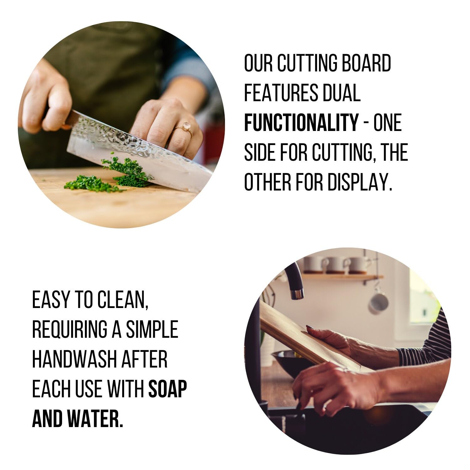 Personalized Engraved Wooden Cutting Board with Kitchen Measurement & Conversion Chart - Unique Cooking Gift for Bakers, Chefs & Home Cooks - Perfect for Wedding, Housewarming & Holiday Gifts - Ideal for Measuring Ingredients, Recipe Conversion & Kitchen Decor
