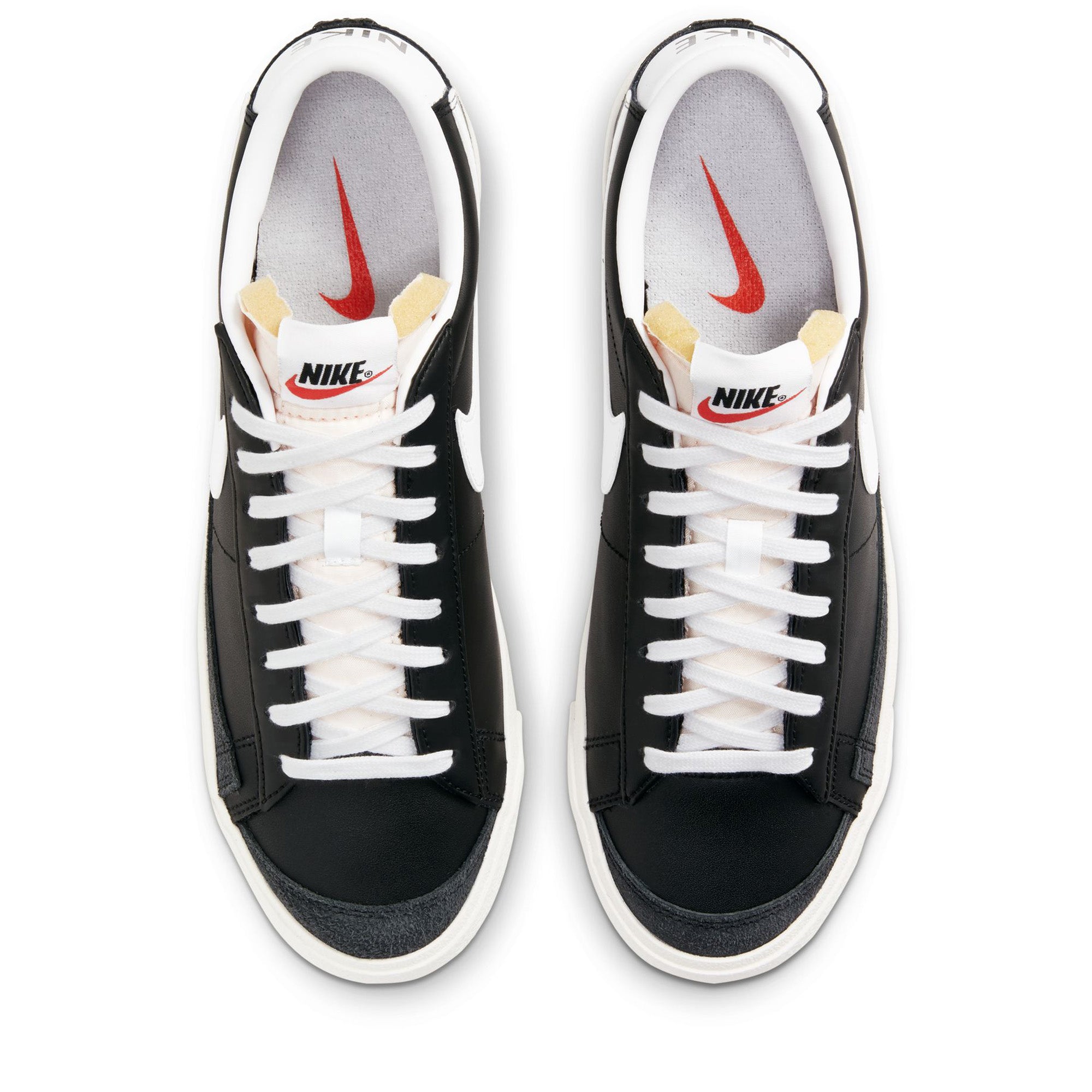 Nike Blazer Low '77 Sneakers - Black & White Retro Basketball Shoes for Men & Women | Casual Streetwear & Gym Workout Shoes