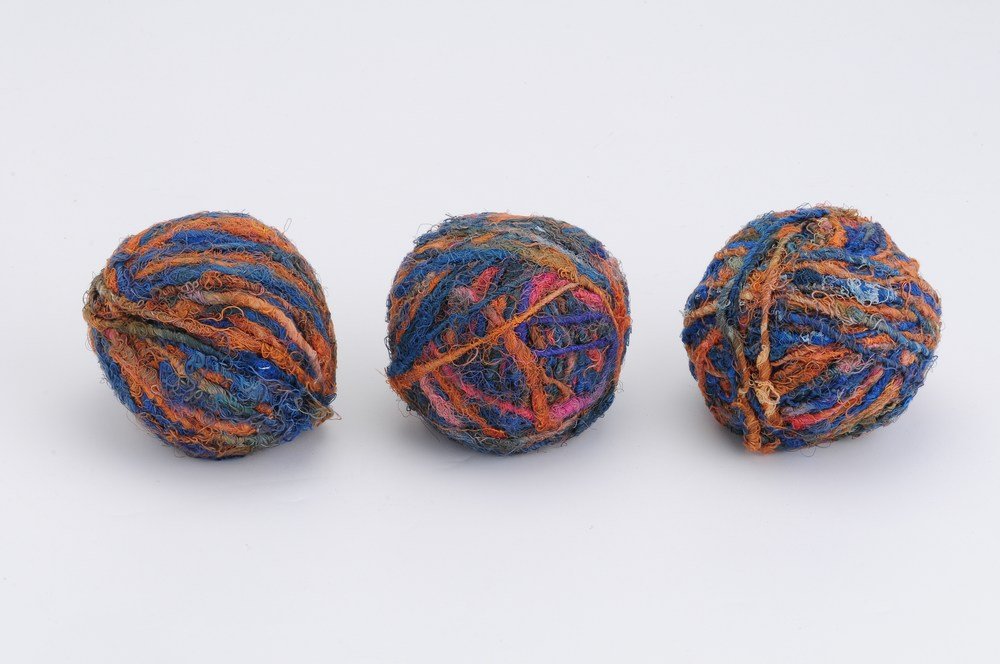 Premium 100% Pure Himalayan Silk Yarn for Knitting - ThreadNanny Prism J | Luxurious Handmade Scarves, Shawls & Baby Clothes | Soft & Hypoallergenic Fiber for Crochet & Weaving Projects
