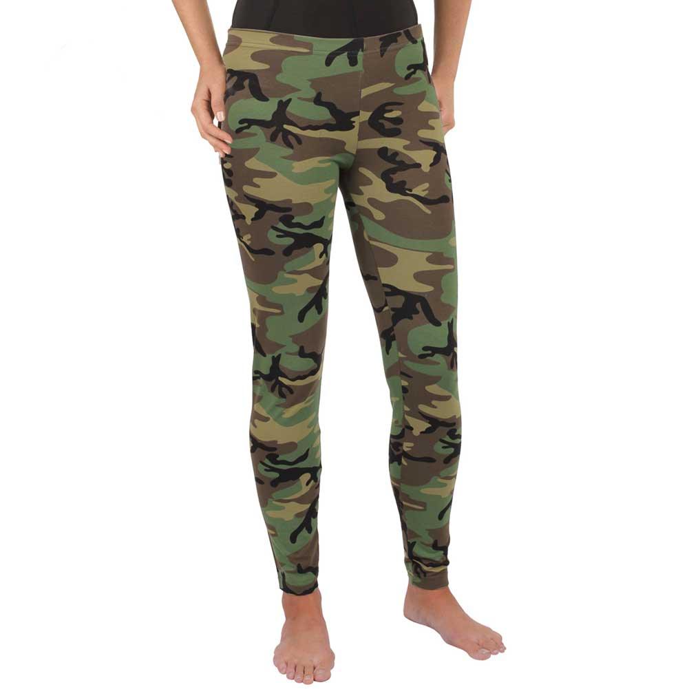 Rothco Women's Color Camouflage Leggings - Tactical Yoga Pants for Outdoor Hiking, Gym Workout & Casual Wear