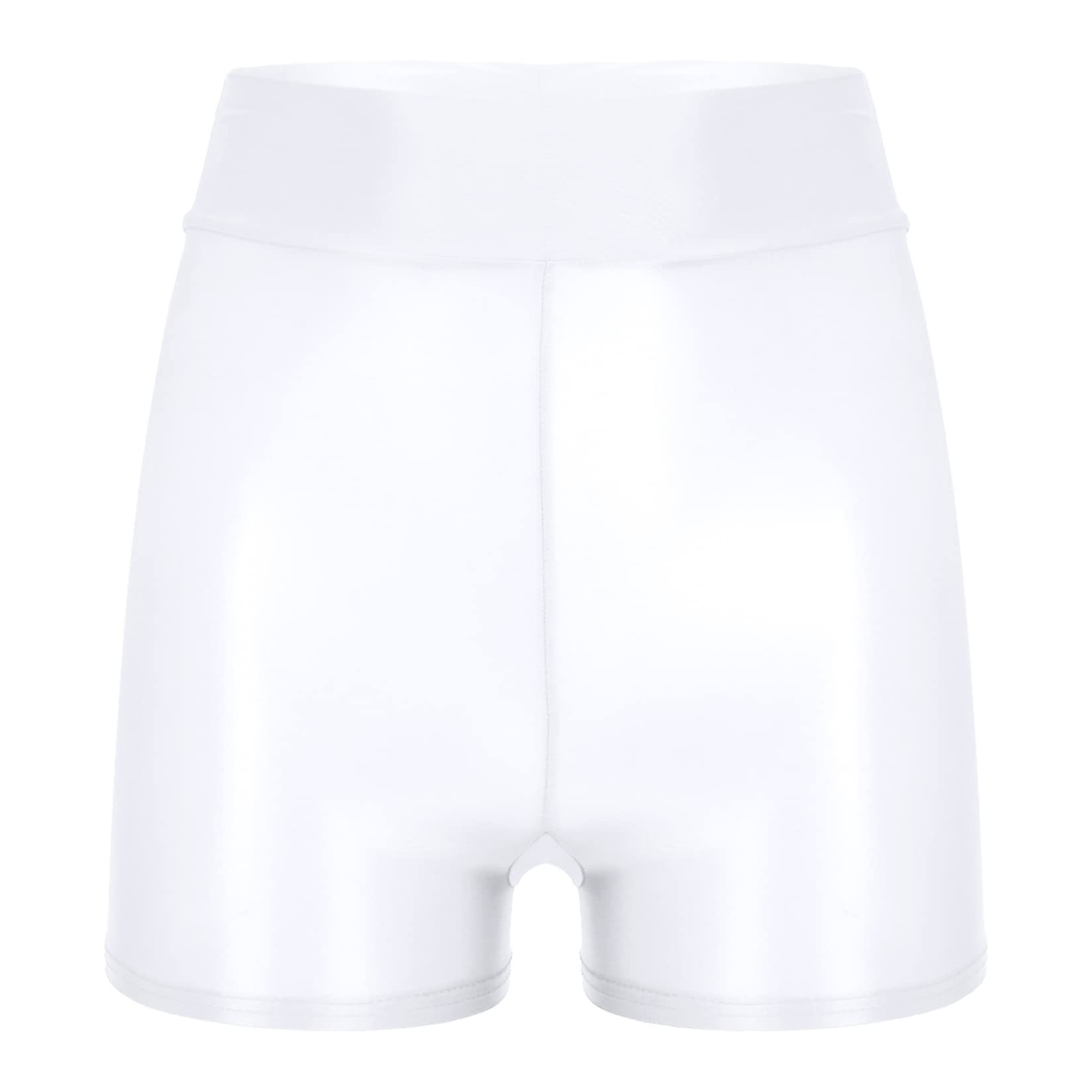 Women's High Waist Stretchy Nylon Biker Shorts - Workout Yoga Running Leggings for Women | Perfect for Gym, Cycling, Yoga & Everyday Wear