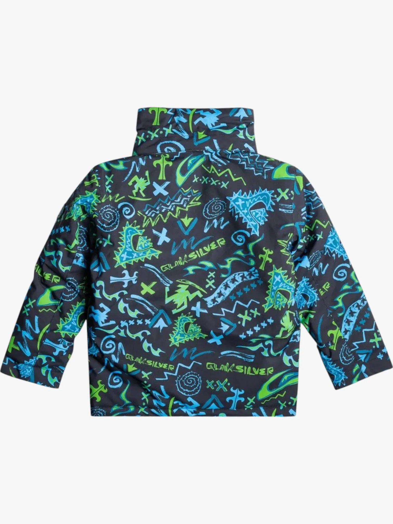 Quiksilver Little Mission Kids' Snow Jacket - Waterproof & Warm Winter Coat for Boys & Girls - Perfect for Skiing, Snowboarding & Outdoor Winter Activities