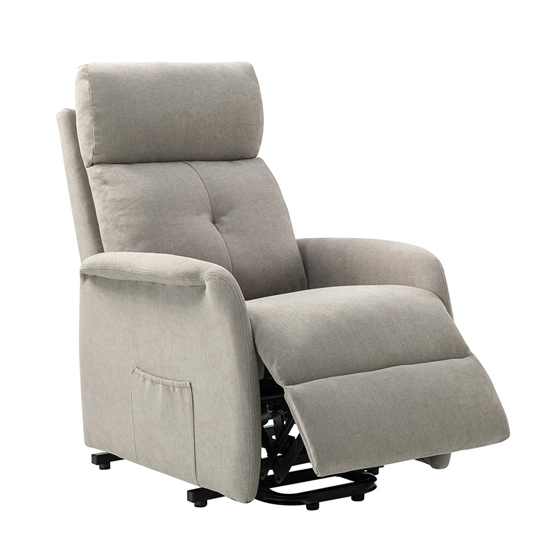 Serena Power Recliner Chair with Massage & Heat - Electric Lift Recliner Sofa for Living Room, Elderly & Home Theater Comfort (Brown) - Perfect for Relaxation, Movie Nights & Pain Relief