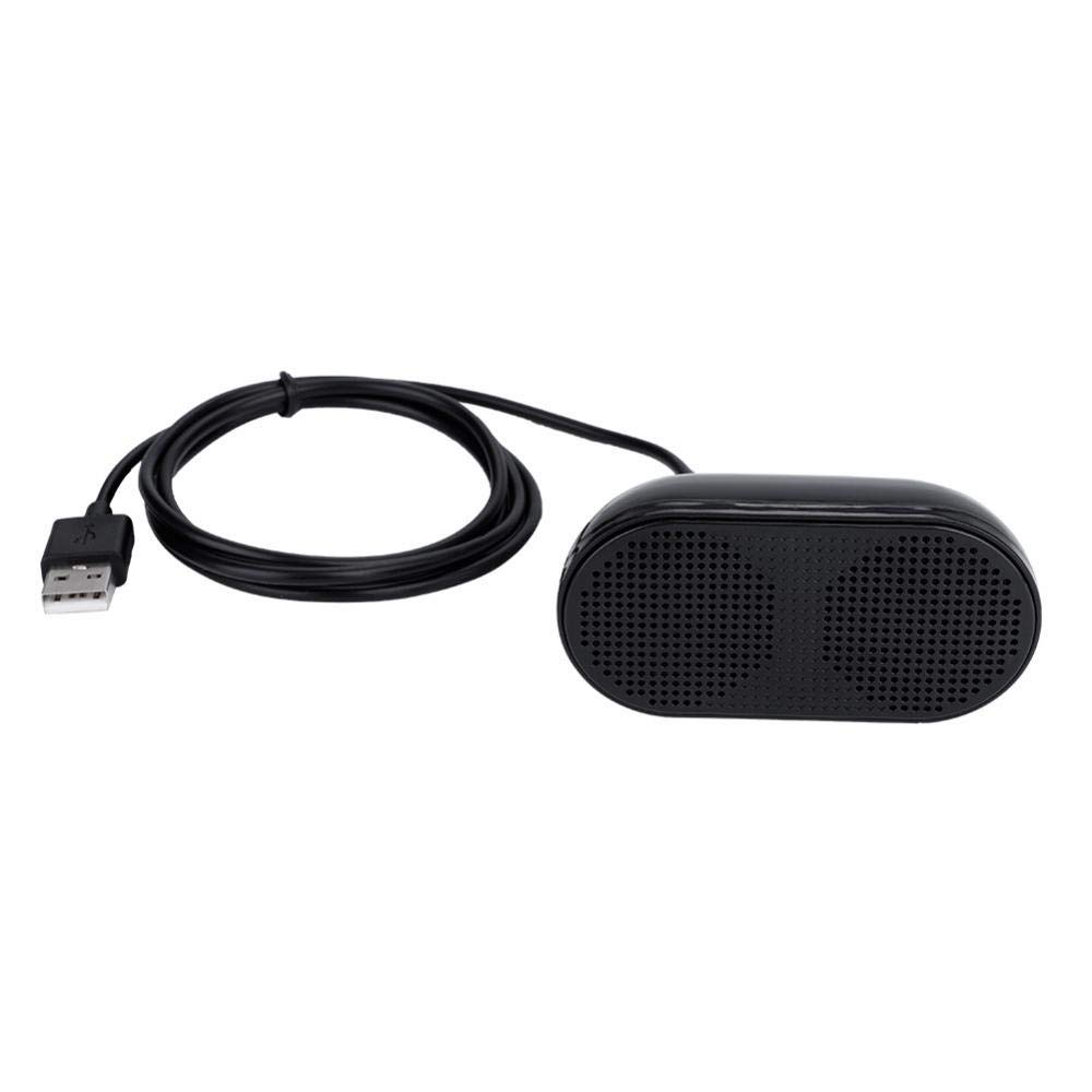 Mini USB Speakers - Portable Wired Dual Audio Subwoofer for Laptop, Desktop, and Small Spaces | Perfect for Home Office, Gaming, and Travel
