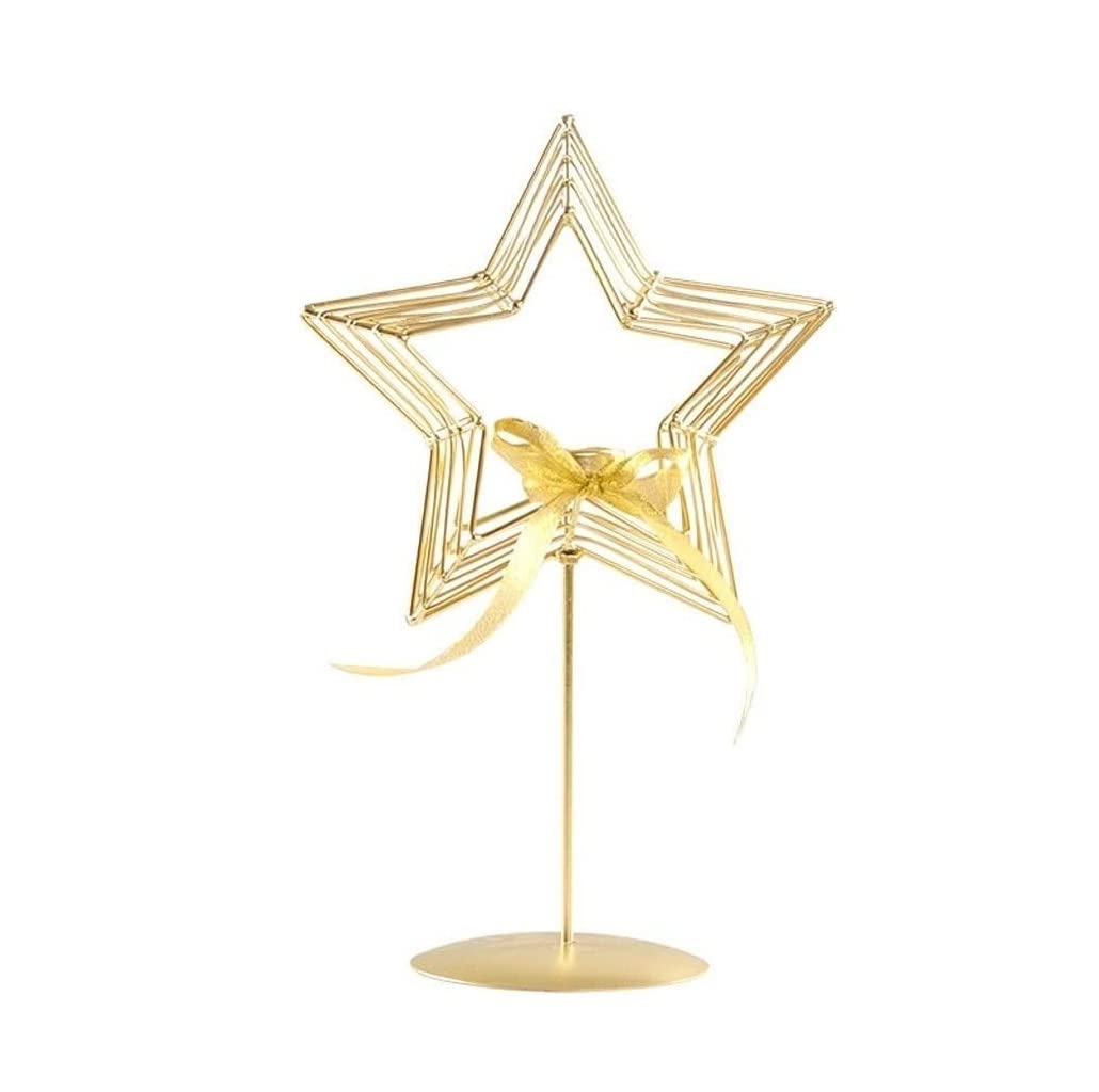 Modern Wrought Iron Candlestick Holders - Elegant Christmas Table Decor for Home & Restaurant Candlelight Dinners | Perfect for Holiday Centerpieces, Romantic Dining, and Festive Home Decor