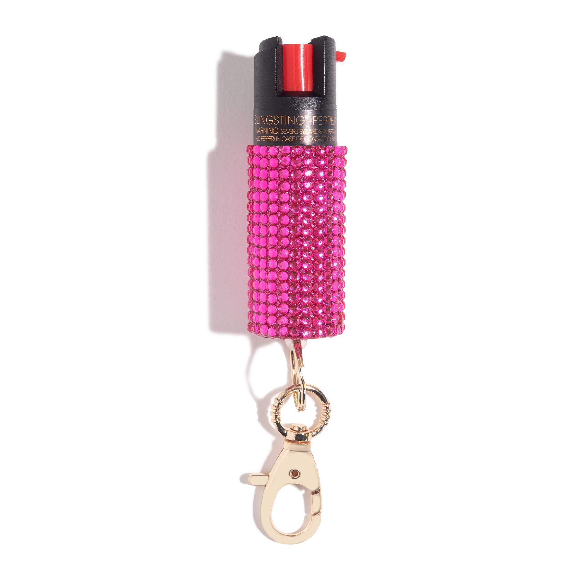 BLINGSTING BlingSting Pepper Spray Keychain for Women - Self Defense Protection for Jogging, Night Walks & Safety