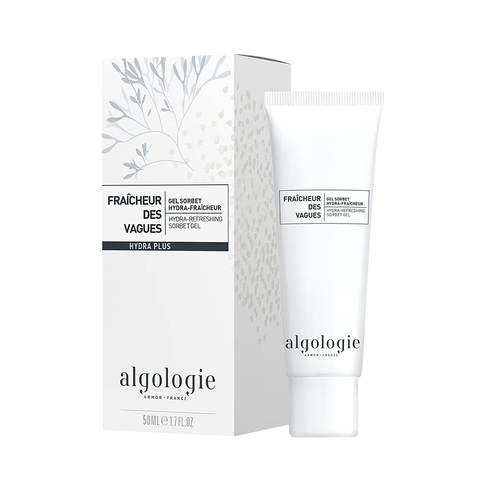 ALGOLOGIE ARMOR · FRANCE Hydra Refreshing Sorbet Gel - 50ml/1.7oz Wave Freshness Moisturizing Face Cream for Dry & Sensitive Skin | Perfect for Summer Hydration, Travel Skincare & Post-Sun Care