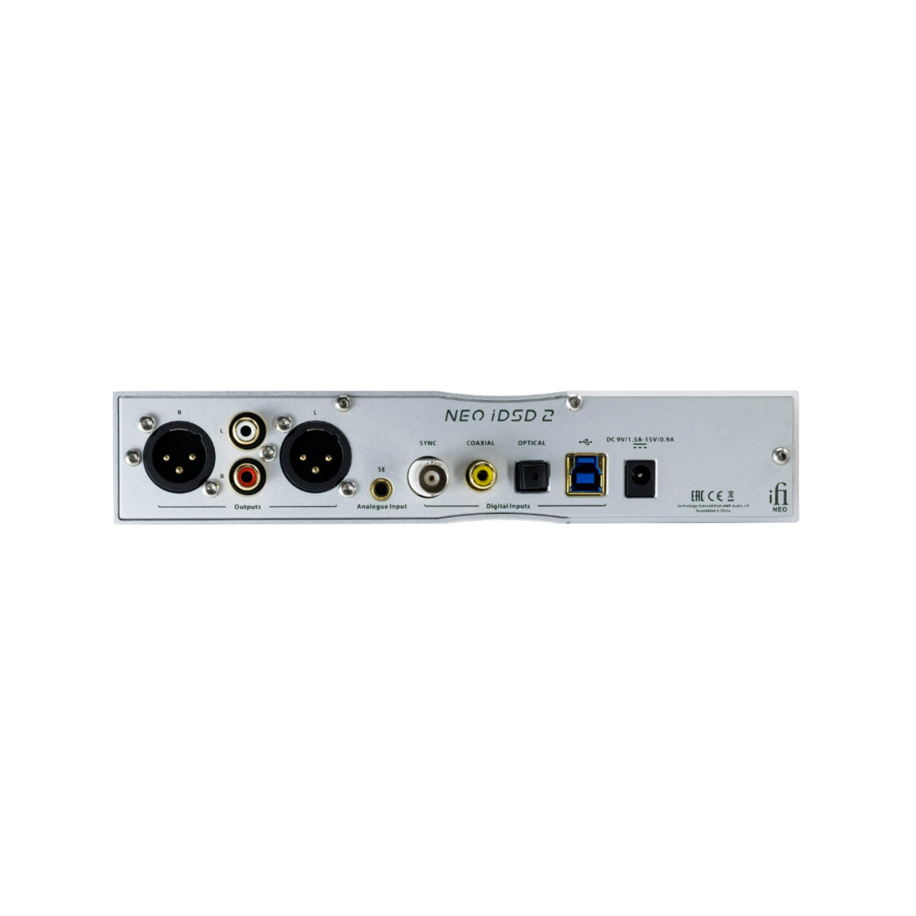iFi Neo iDSD 2 Hi-Res Bluetooth DAC & Headphone Amplifier - Lossless Audio, Open Box (Perfect for Home Audio & Studio Use)