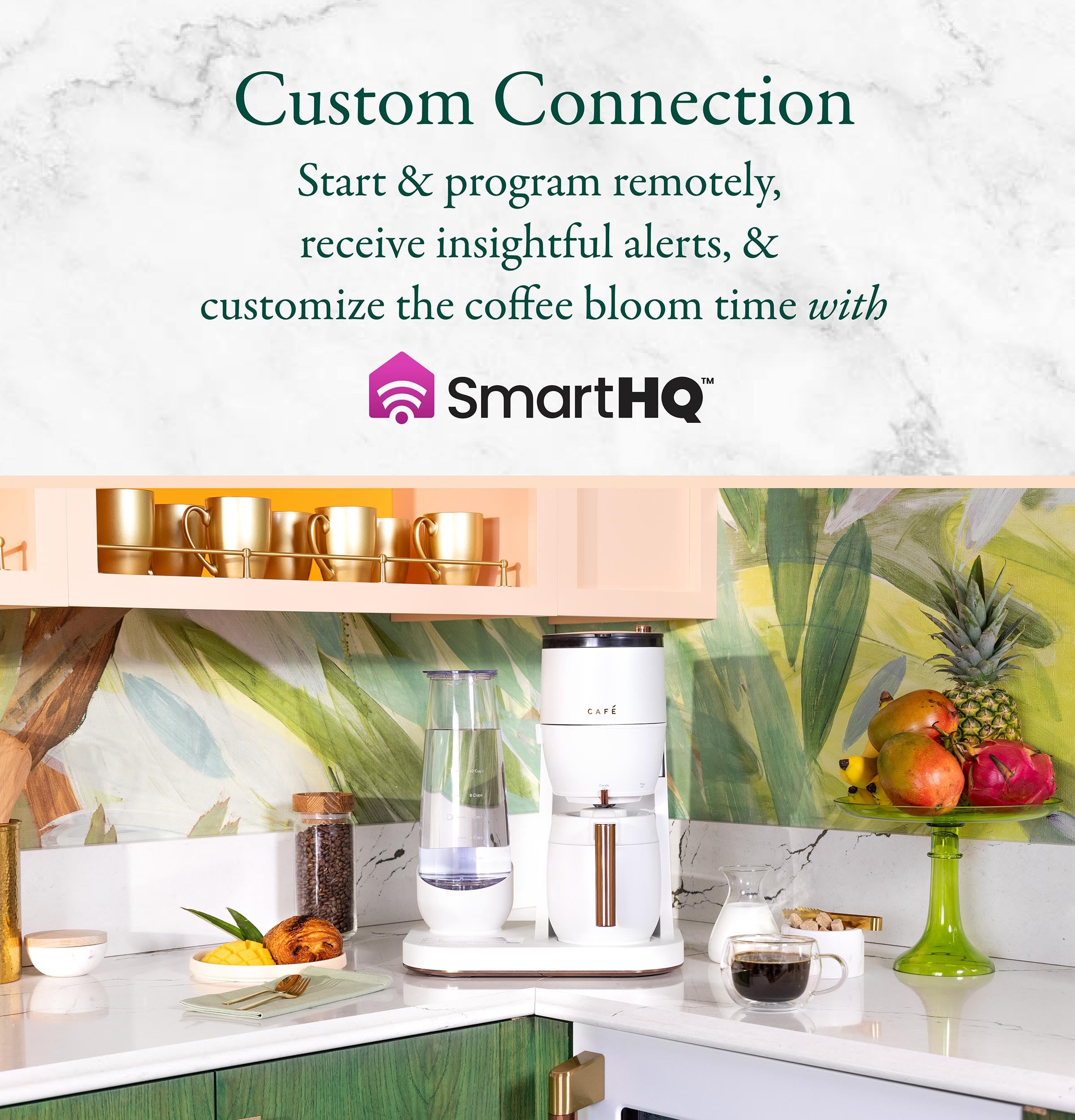 Premium Café Specialty Grind and Brew Coffee Maker - Single Serve & 10-Cup Thermal Carafe with WiFi Smart Technology | SCA Certified Barista-Quality Brew | Matte Black Finish | Perfect for Home Office & Smart Kitchen Essentials