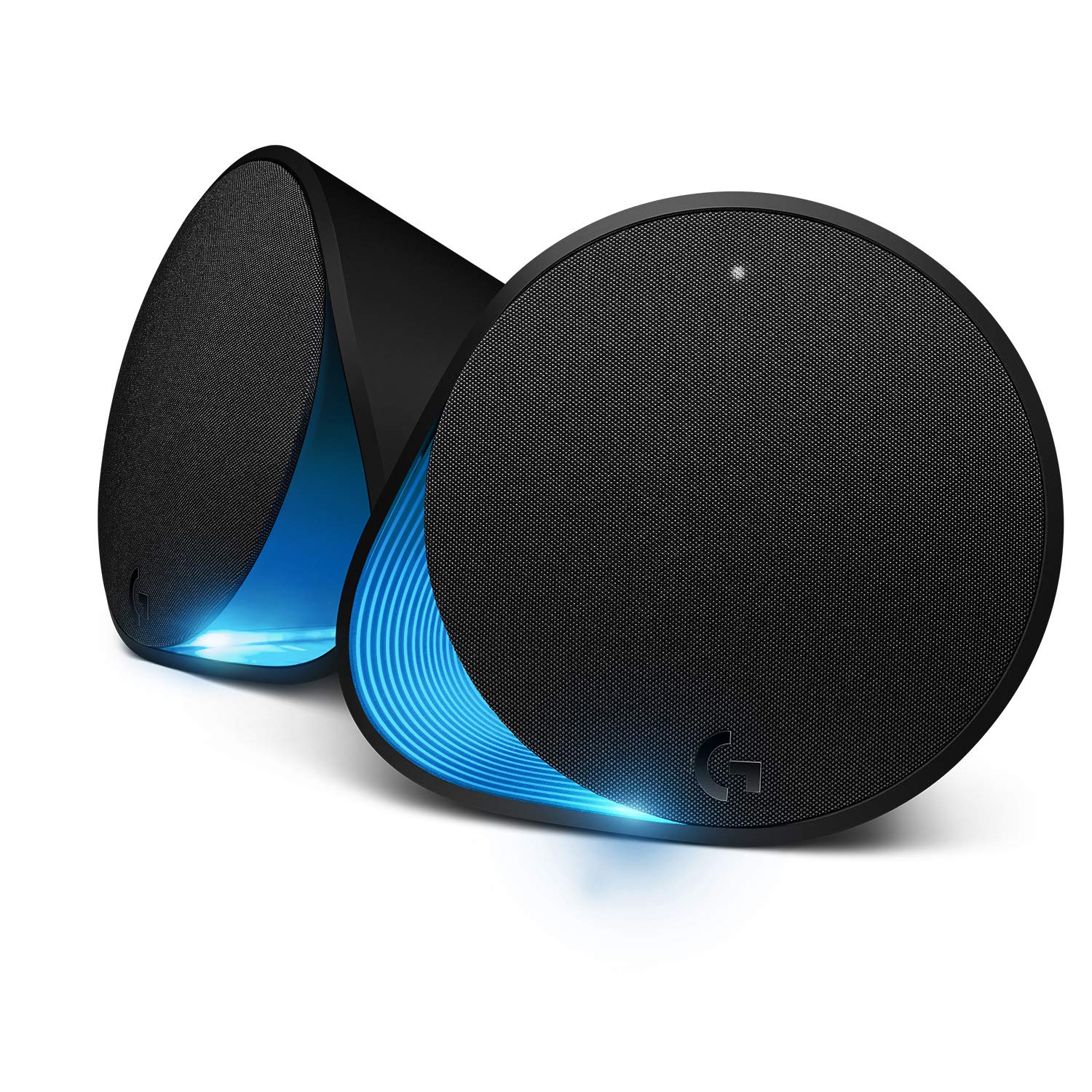 Logitech G 560 PC Gaming Speakers with DTS:X Ultra 7.1 Surround Sound, LIGHTSYNC RGB Lighting & Powerful Subwoofer - Immersive Audio Experience for Gaming, Movies & Music - Black