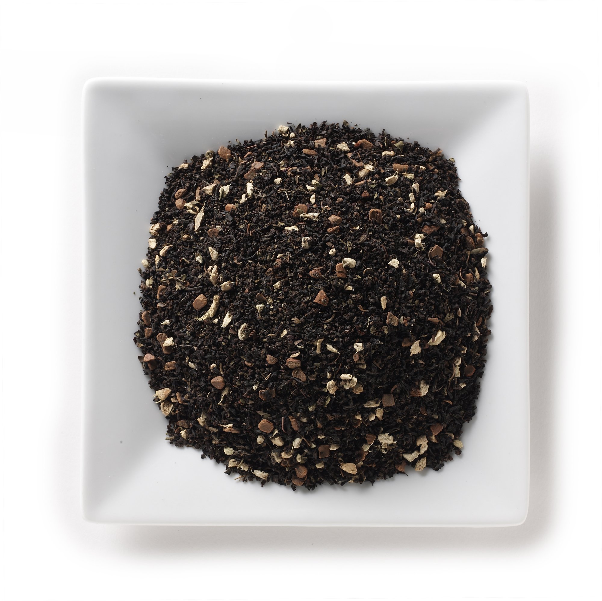 Mahamosa Chai Black Tea Blend & Tea Filter Set - 4oz Tulsi Chai Black Tea with 100 Loose Leaf Tea Filters (Bundle of 2) | Ingredients: Black Tea, Holy Basil, Ginger, Cinnamon, Vanilla | Perfect for Relaxation, Meditation & Ayurvedic Wellness