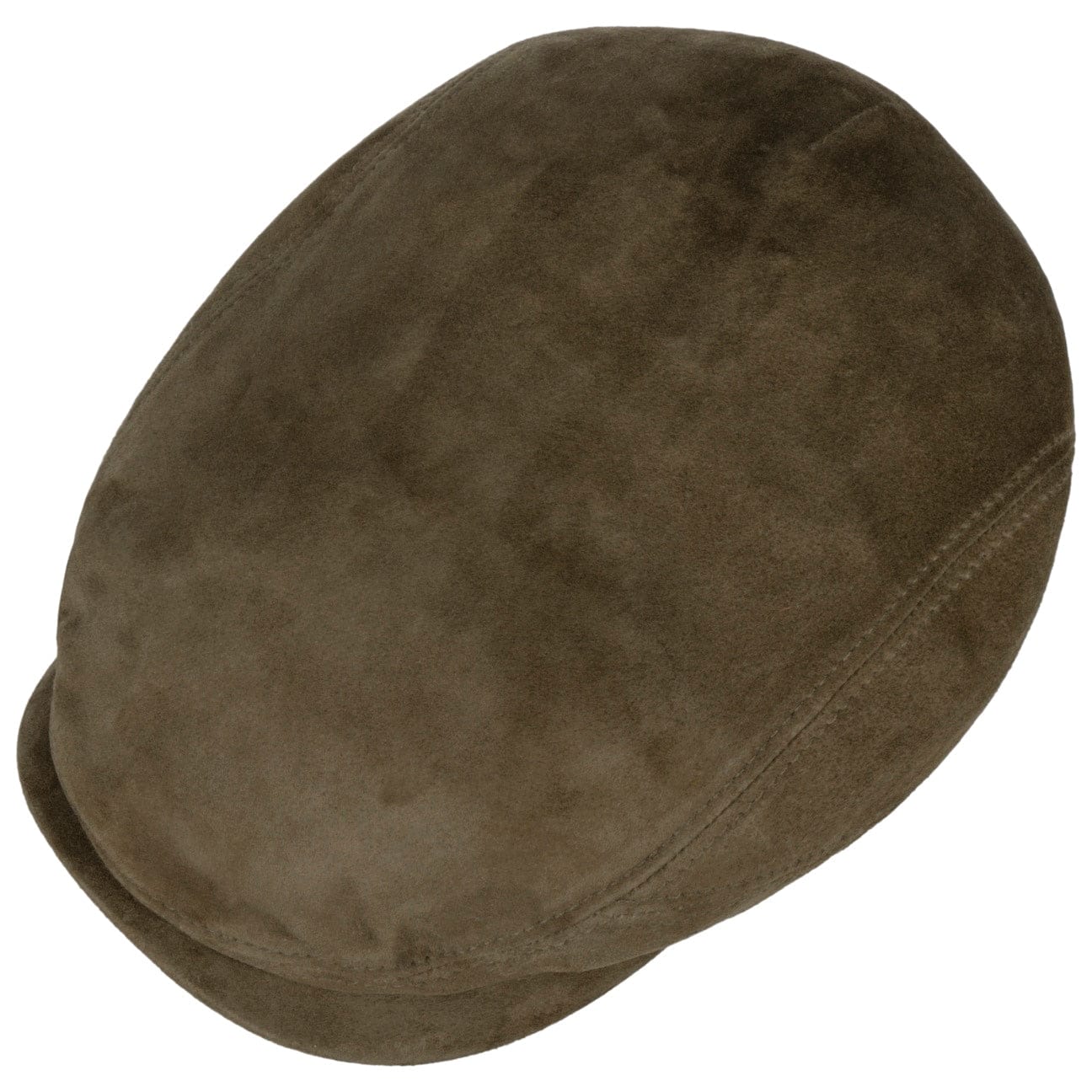 Stetson Goat Suede Flat Cap - Classic Men's Vintage Style Hat for Casual Wear & Outdoor Activities