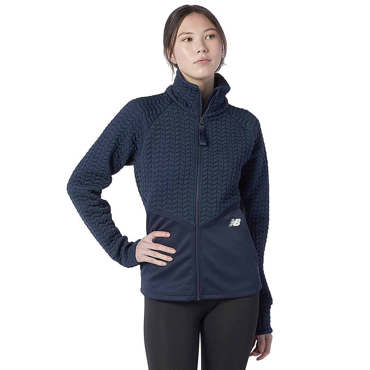 New Balance Women's NB Heat Loft Athletic Jacket - Lightweight Running & Training Windbreaker for Outdoor Sports & Casual Wear