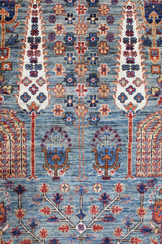 Handwoven Bakshaish Willow Tribal Rug - Authentic Persian Design, J63905 - Perfect for Boho Chic Living Room, Bedroom & Home Decor