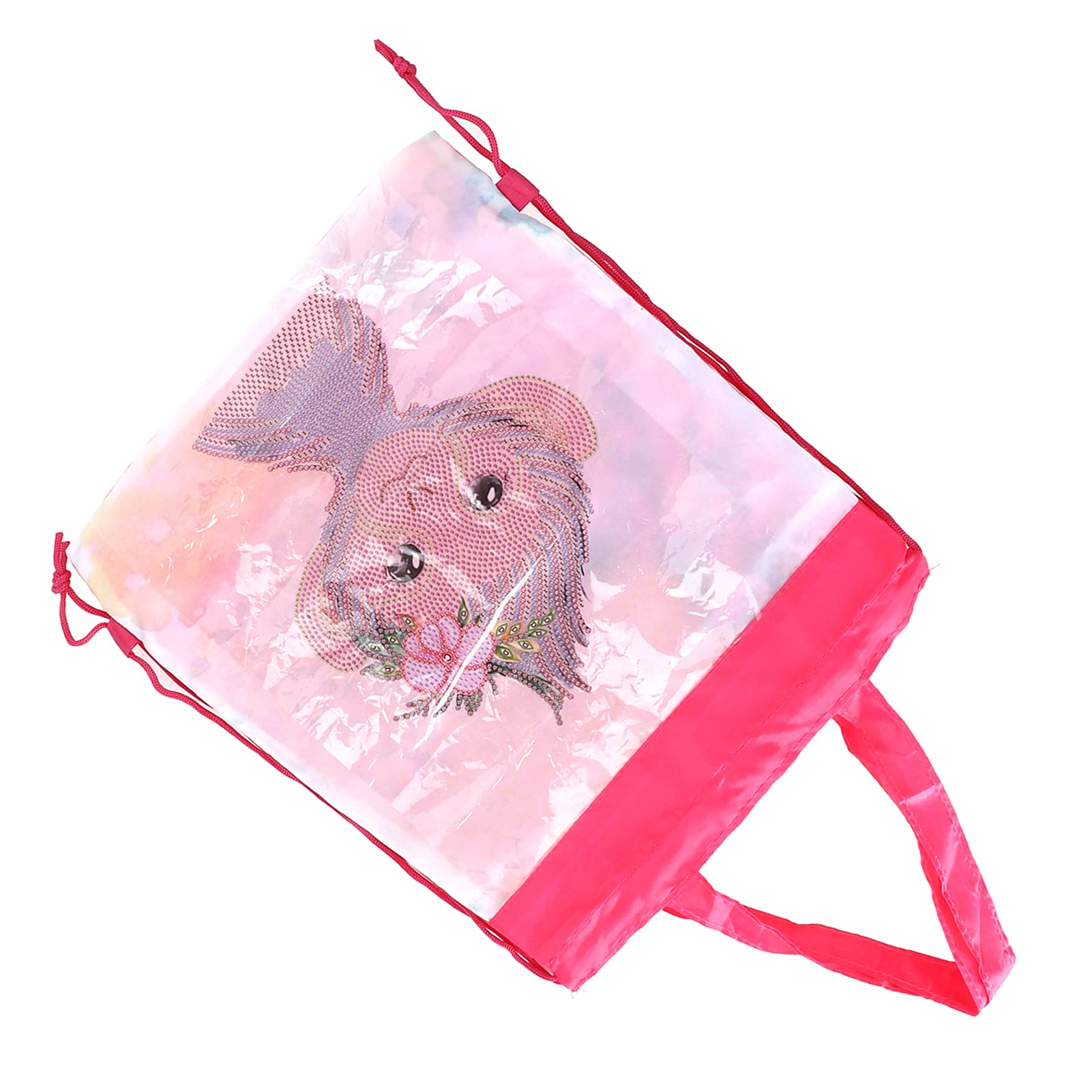 Rhinestone Painting Storage Bags - Large Capacity Drawstring Backpack for Traditional Chinese Painting Supplies | Perfect for Art Class, Home Organization & Travel