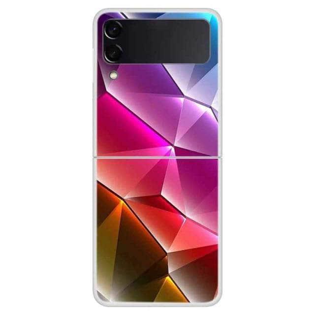 Samsung Galaxy Z Flip 3 Clear Hard PC Case - Protective Slim Cover for Galaxy Z Flip 3 Phone - Perfect for Everyday Use, Travel & Work