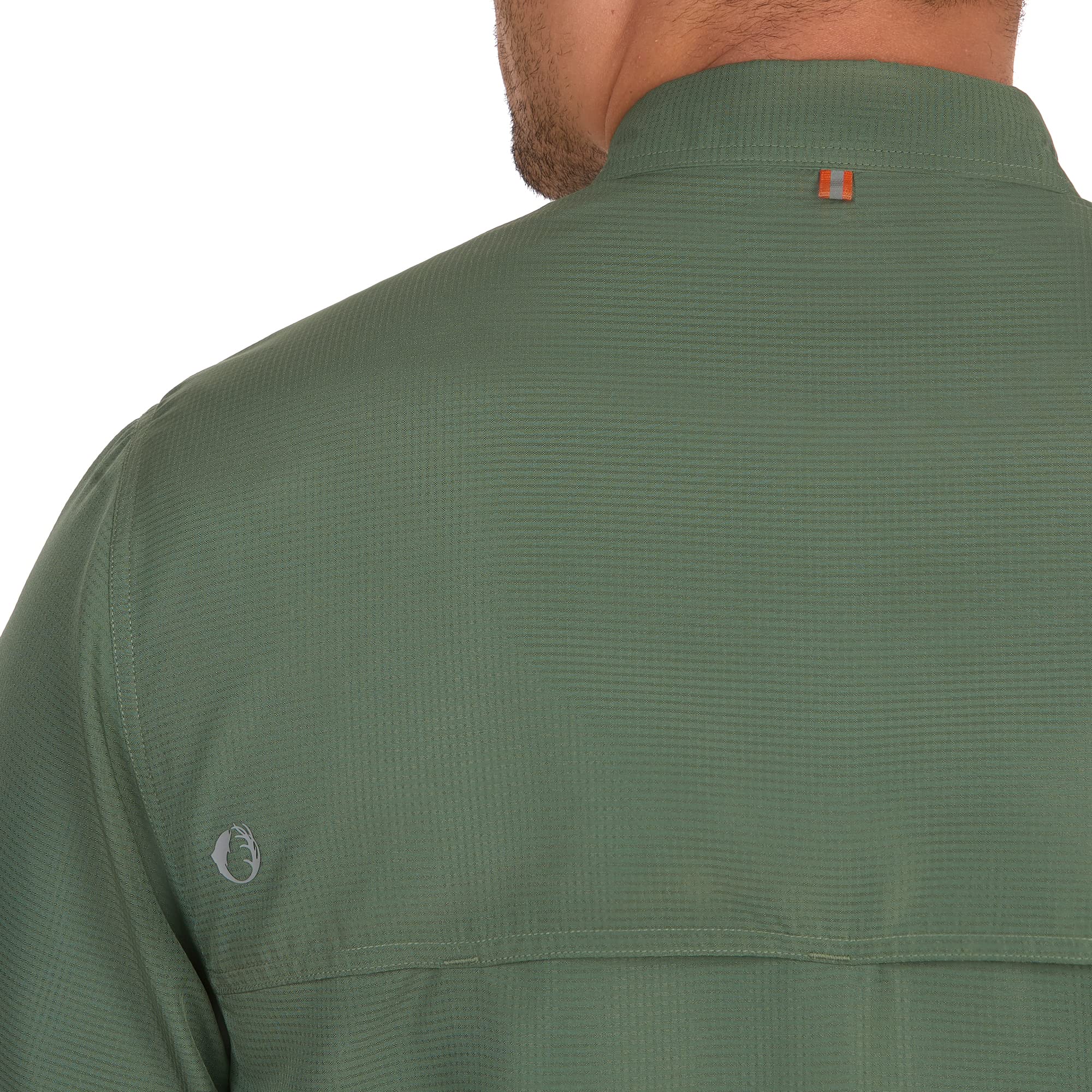 Men's Quick-Dry Fishing Shirt - Breathable Polyester Short Sleeve Outdoor Shirt for Hiking, Camping & Summer Activities | American Outdoorsman Collection
