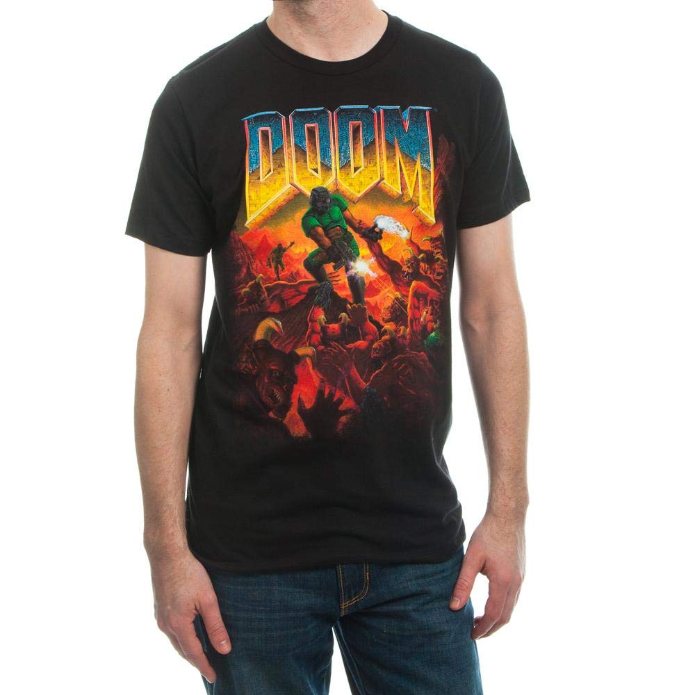 Bioworld Men's Graphic T-Shirt - Comfortable Cotton Tee for Casual Wear, Street Style & Everyday Outfits