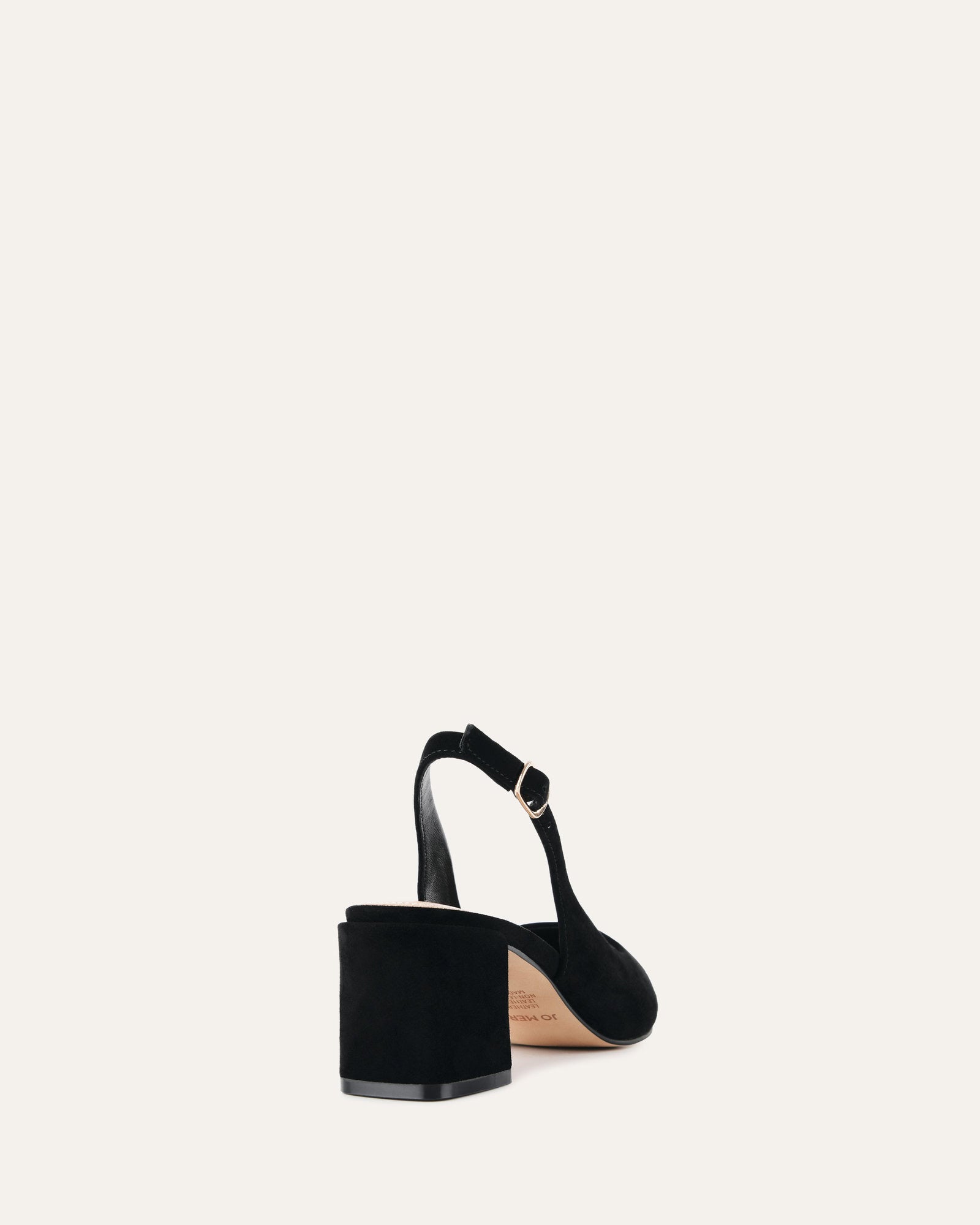 Black Suede Low Heel Pumps for Women - Comfortable Casual Shoes for Office, Party & Everyday Wear