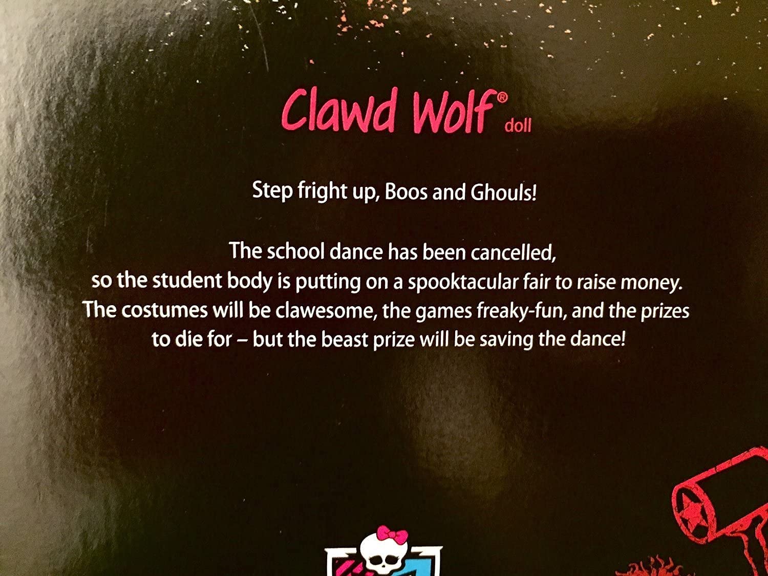 Monster High Scarnival Clawd Wolf Doll - Collectible Gift for Fans
