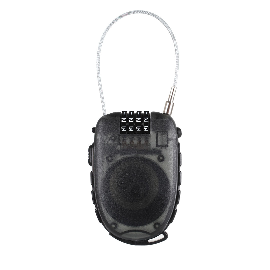 Lifeventure 4-Dial Combination Cable Lock - Secure Bikes, Lockers & Luggage - Heavy Duty Anti-Theft Protection for Travel & Outdoor Use