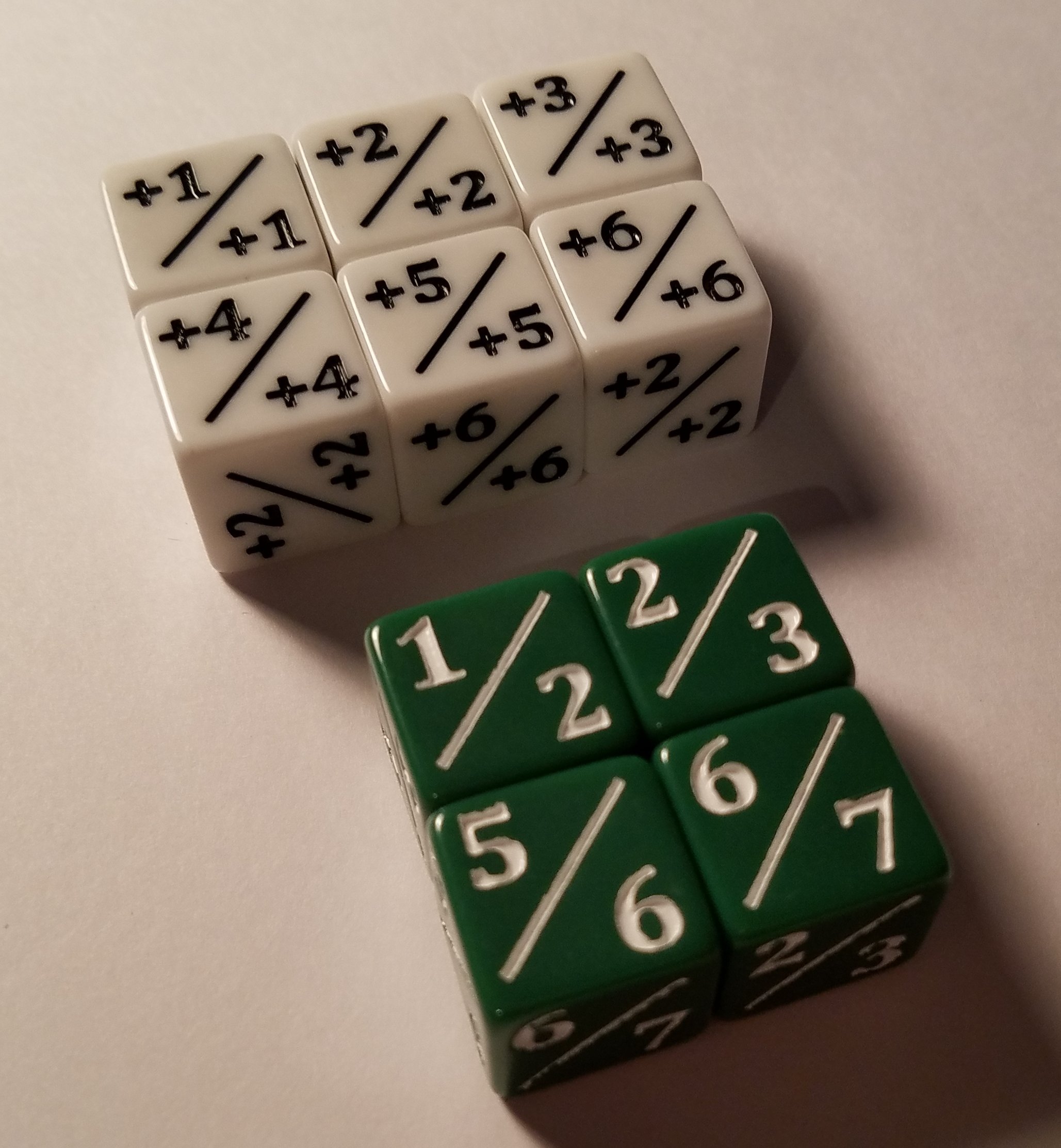 10x Premium Counter & Tarmogoyf Dice for Magic: The Gathering | MTG Life Counter & Game Tokens for CCG, Board Games & RPG - Perfect for Tournaments, Game Nights & Strategy Sessions