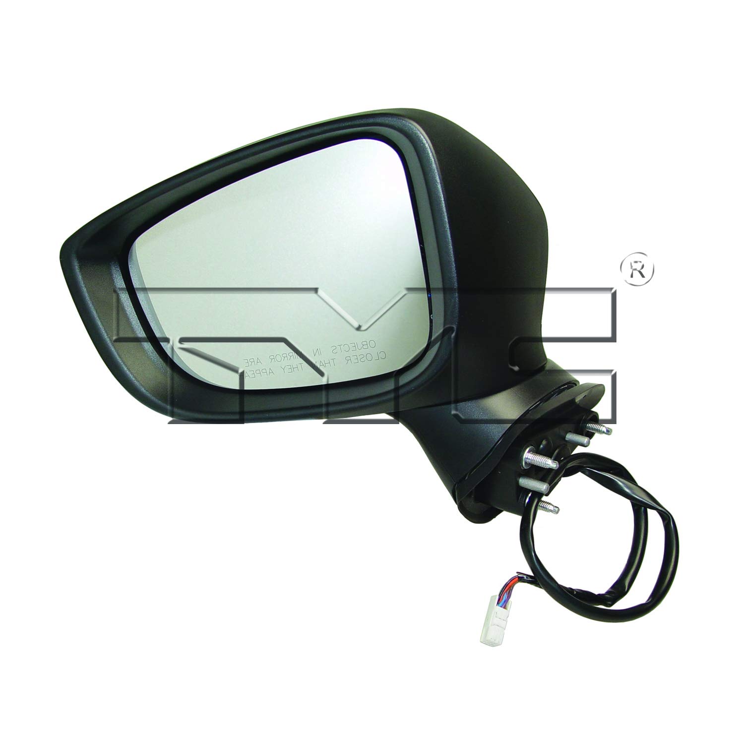 Mazda 3 Side Mirror Replacement 2014-2016 - Power Heated with Turn Signal - Left Driver Side Door View Mirror - Perfect for Night Driving and Parking Assistance
