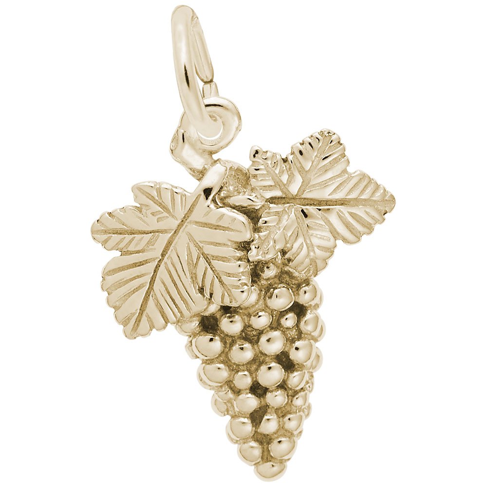 Grapes Charm for Jewelry - Bracelets & Necklaces - Perfect for Gifts