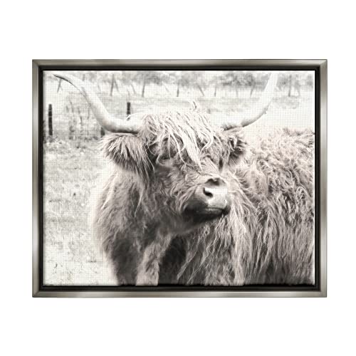 Grey Floater Framed