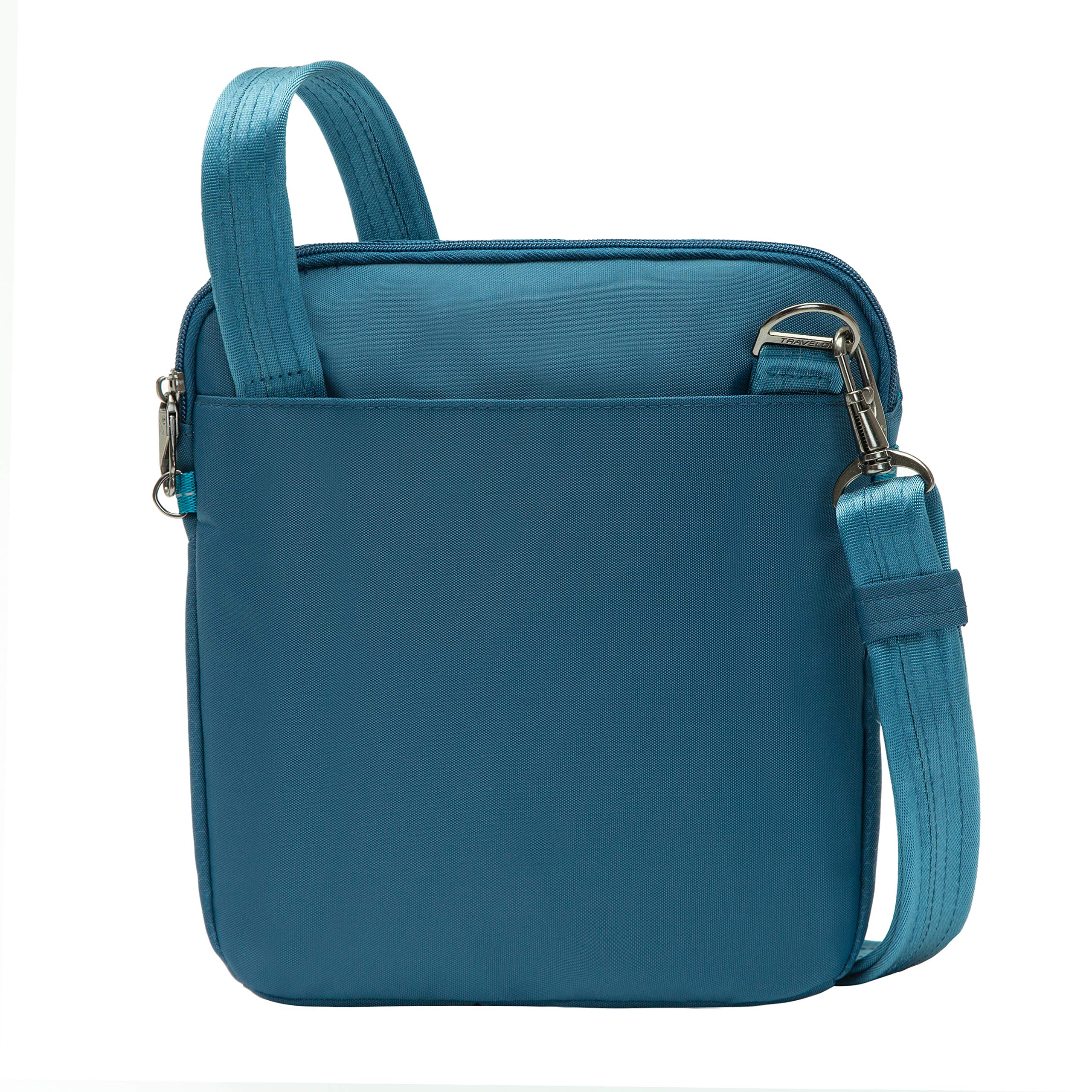 Travelon Anti-Theft Active Small Crossbody Bag - Secure & Lightweight for Travel, Commuting & Daily Use - RFID Blocking & Slash-Resistant Design