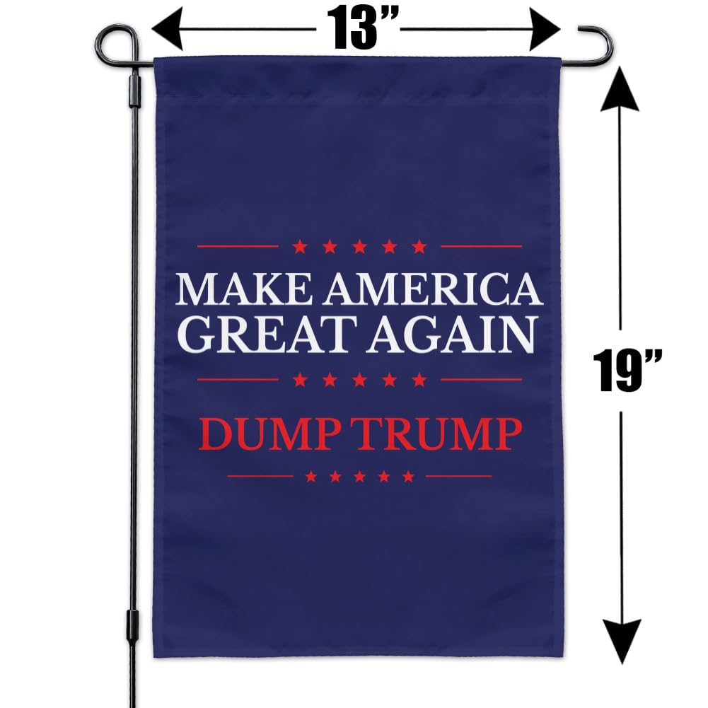 Trump Garden Flag - Patriotic Yard Decor for American Homes | Perfect for 4th of July, Memorial Day & Political Events