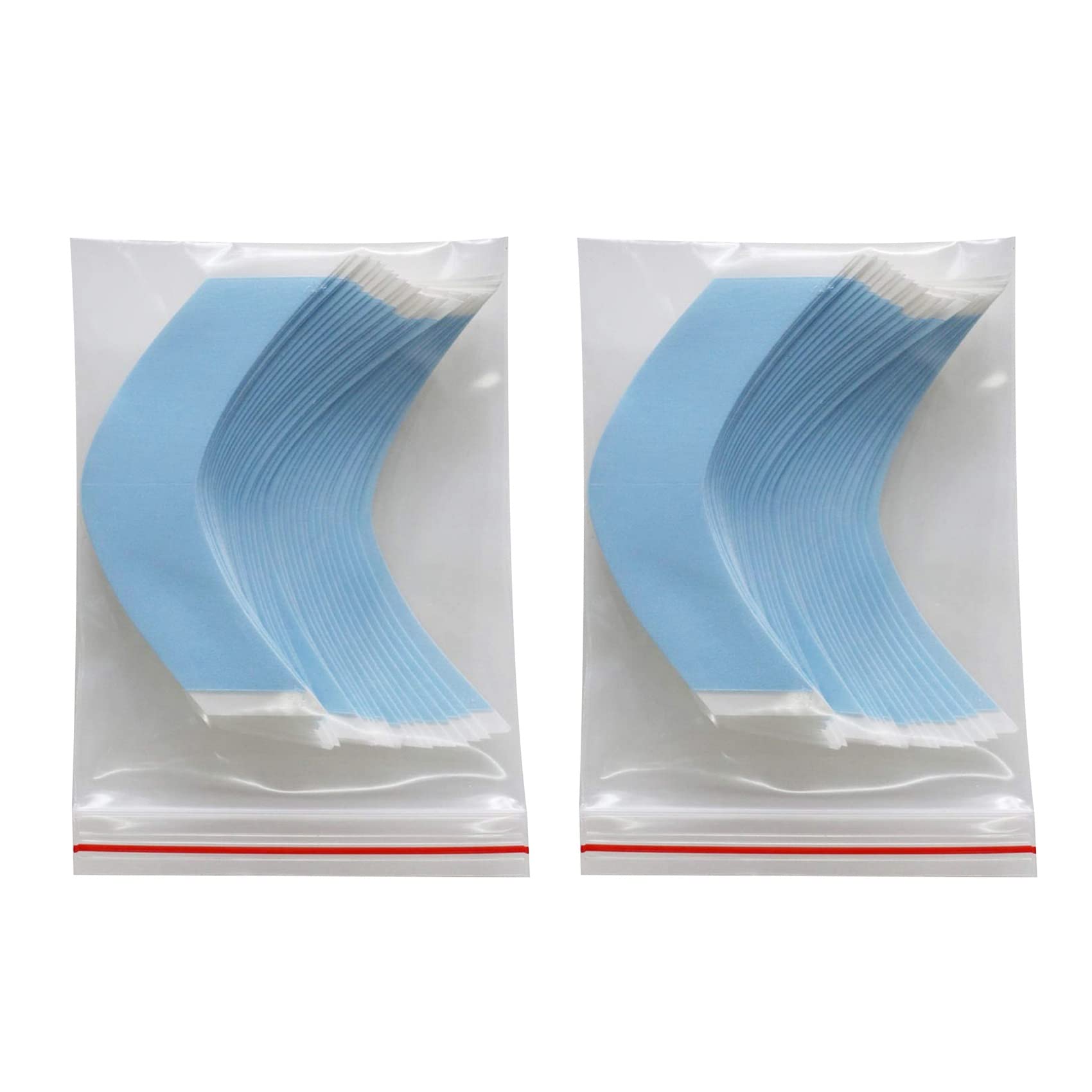72Pcs Niso Wig Tape Strips - Waterproof Double Adhesive for Toupee & Lace Wigs - Secure All-Day Wear