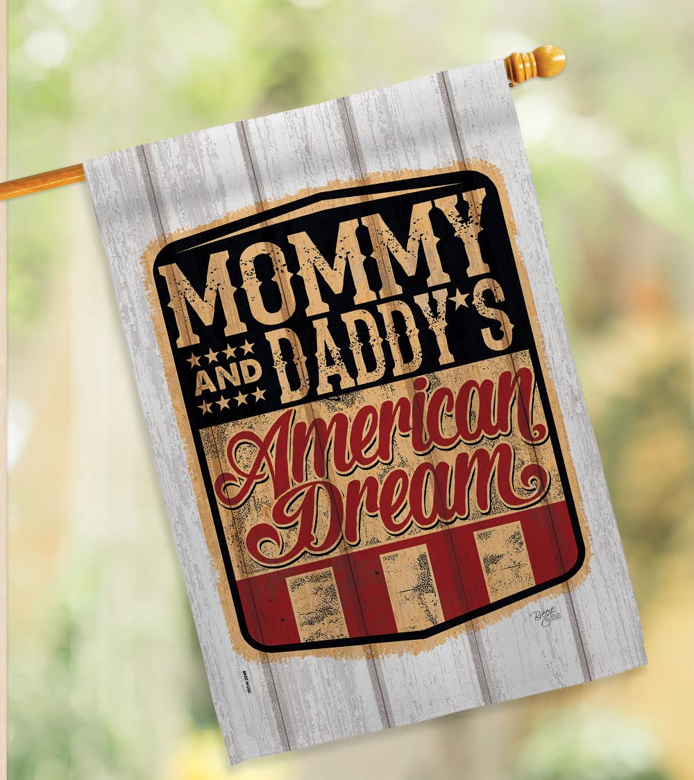 USA Patriotic Star & Stripes House Flag Set - Double-Sided Garden Decor for Independence Day