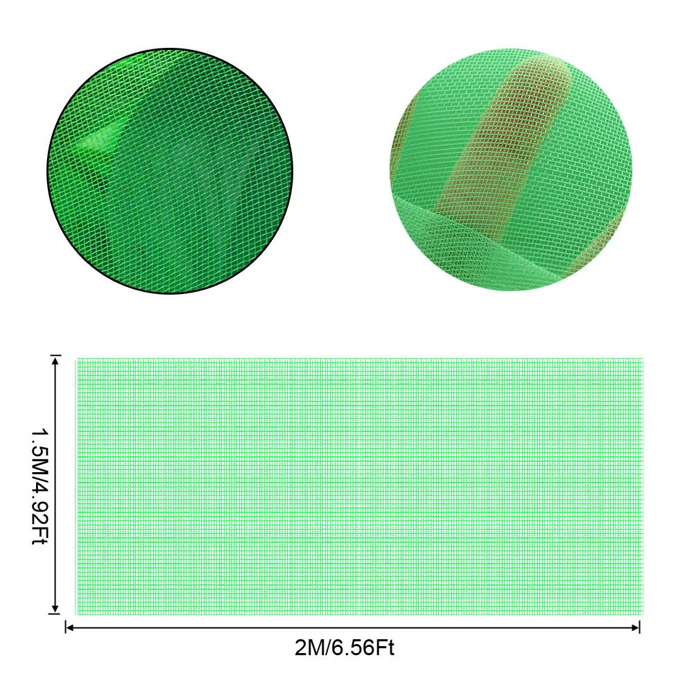 Insect Protection Netting for Garden - Fine Mesh Plant Covers, Vegetable & Fruit Grow Tunnel, Greenhouse Crop Protection | Durable Pest Control for Flowers, Vegetables & Fruits
