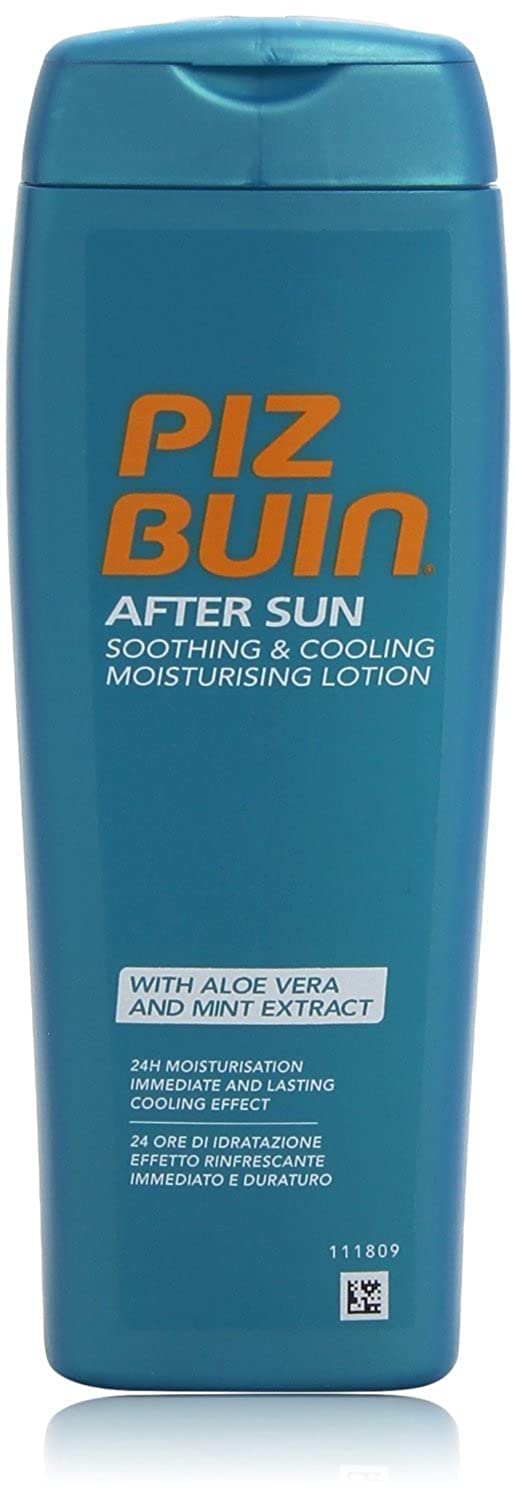 Piz Buin After Sun Soothing & Cooling Moisturizing Lotion for Men & Women - 6.8 oz | Hydrating Aloe Vera Gel for Sunburn Relief & Skin Repair | Perfect for Beach, Pool & Outdoor Activities
