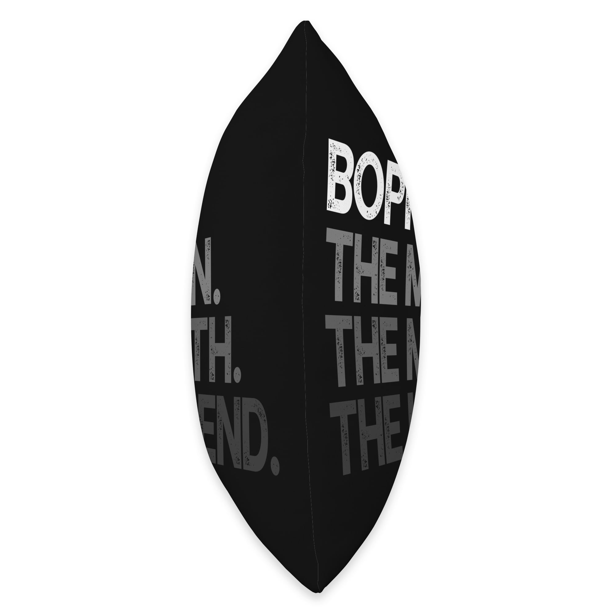 Boppa Man The Myth Legend Throw Pillow - Soft Decorative Cushion for Sofa, Bed & Home Decor | Perfect Gift for Fans & Pop Culture Lovers