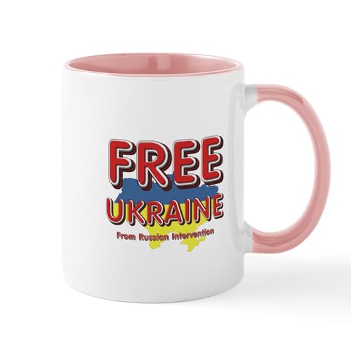 White/Pink Inside - Free Ukraine