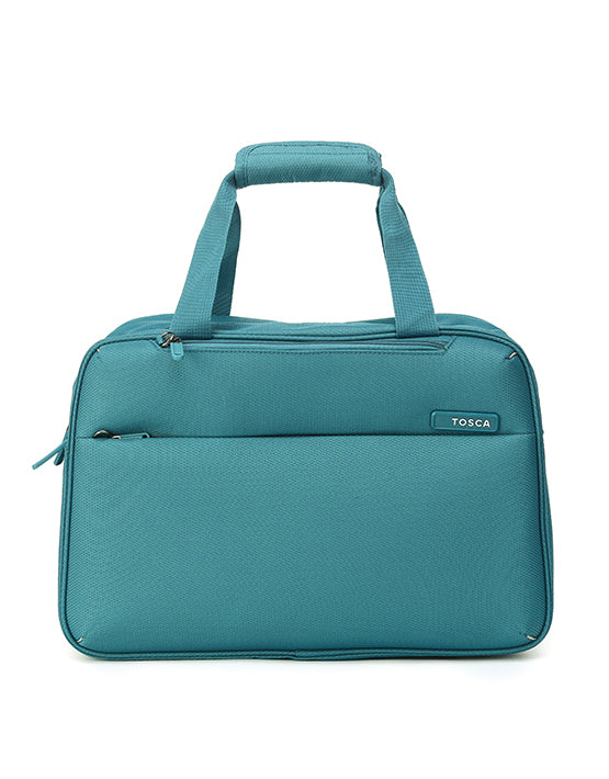 Tosca SO LITE TOTE B Lightweight Onboard Tote Bag - Teal Blue | Perfect for Travel, Gym & Beach Essentials