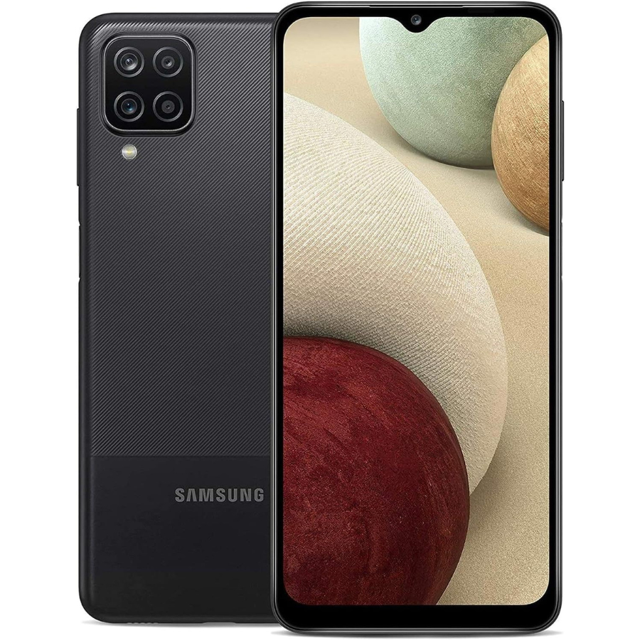 Refurbished Samsung Galaxy A12 32GB Unlocked Smartphone - Perfect for Travel, Work & Everyday Use