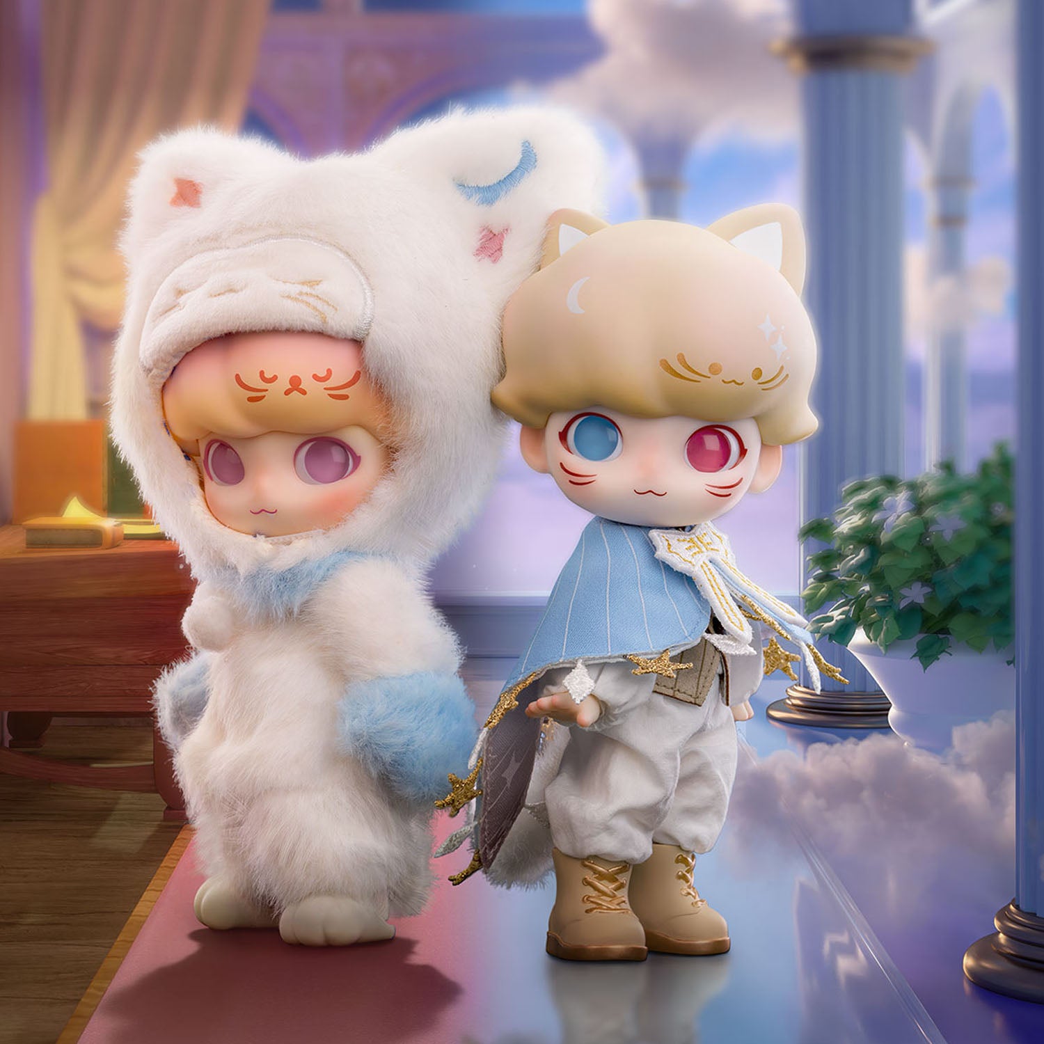 DIMOO Dream Travel Series BJD Action Figure Collectible Toy - Perfect for Display, Gifts & Anime Fans Collection
