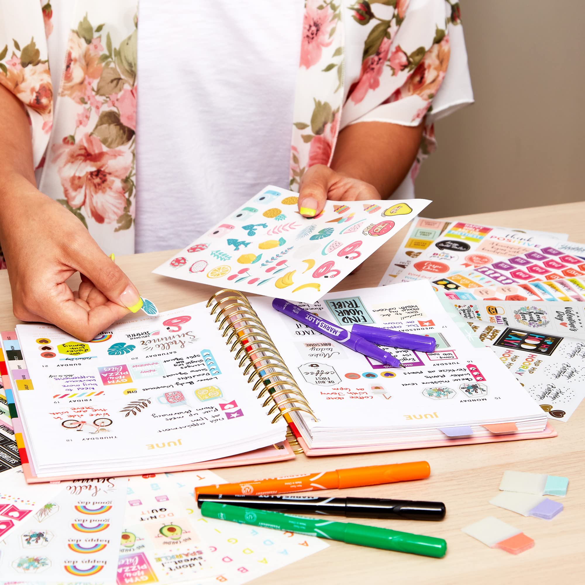 Avery Student Planner Stickers Pack - 1,452 Colorful Stickers for School Planners, Journals & Calendars | 30 Sheets | Perfect for Organizing Homework, Exams & Daily Schedules (6784)